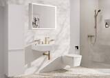 Tecturis E Mélangeur de lavabo 3 trous 150 EcoSmart+ avec bonde clic-clac