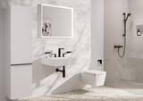 Tecturis E Mélangeur de lavabo 3 trous 150 EcoSmart+ avec bonde clic-clac