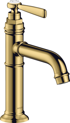 Mitigeur de lavabo AXOR Montreux 100 sans tirette ni vidage en doré poli