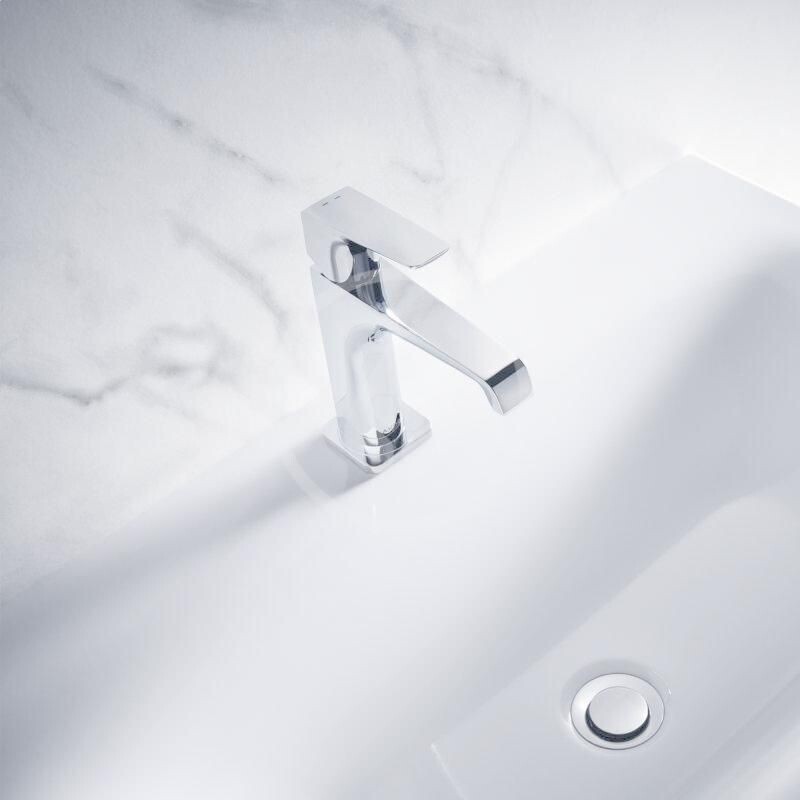 Mitigeur de lavabo AXOR Citterio E 130 avec poignée à levier et tirette de vidage — vue 2
