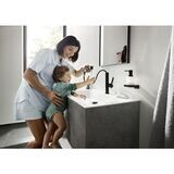 Finoris Mitigeur de lavabo 230 avec douchette extractible 2jet, bonde clic-clac