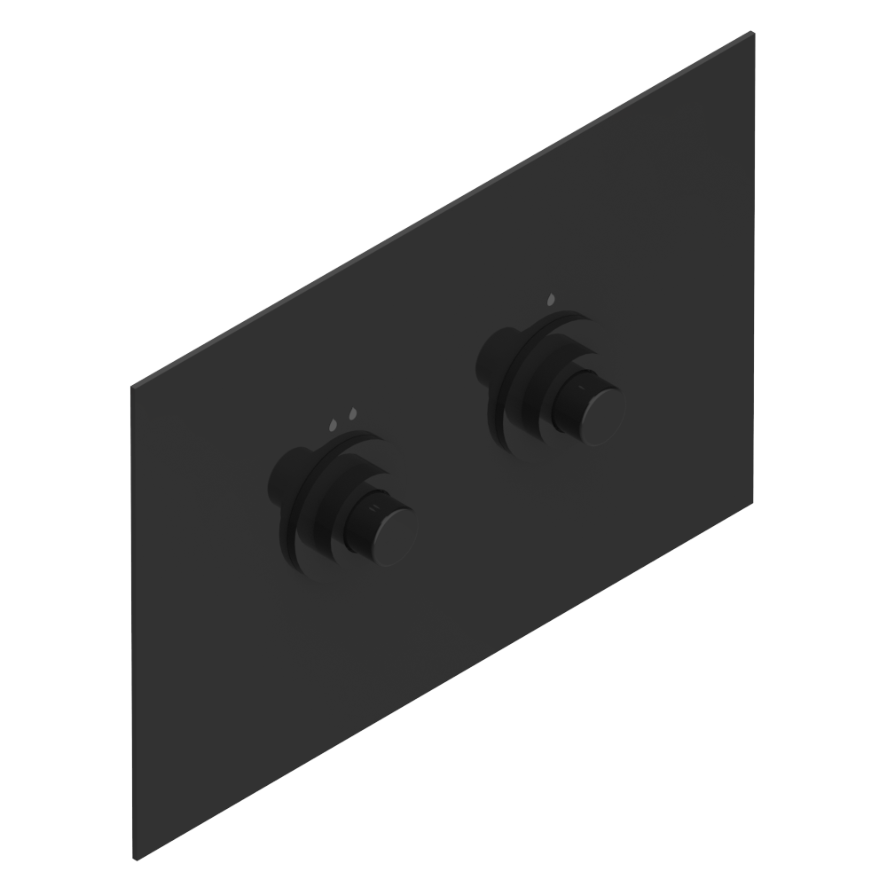 Plaque de déclenchement THG Paris WC compatible avec bâti-support Geberit Sigma (modèle classique) - PVD Bronze Brown