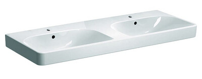Plan-vasque double Geberit Smyle Square 120 cm