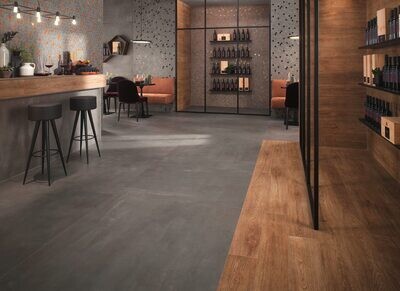 Boost Smoke Matte Porcelain Stoneware 120 x 278 cm - Atlas Concorde