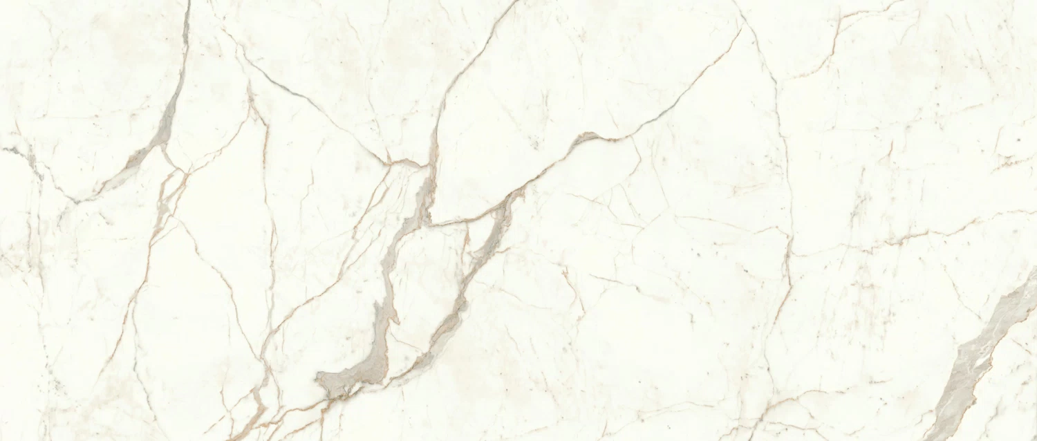 Grès cérame Marvel Shine Calacatta Prestigio 120 x 278 cm (finition Silk) - Atlas Concorde - vue 12