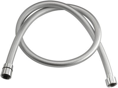 Flexible de douche Remer en PVC métallisé avec raccord conique (2 m)