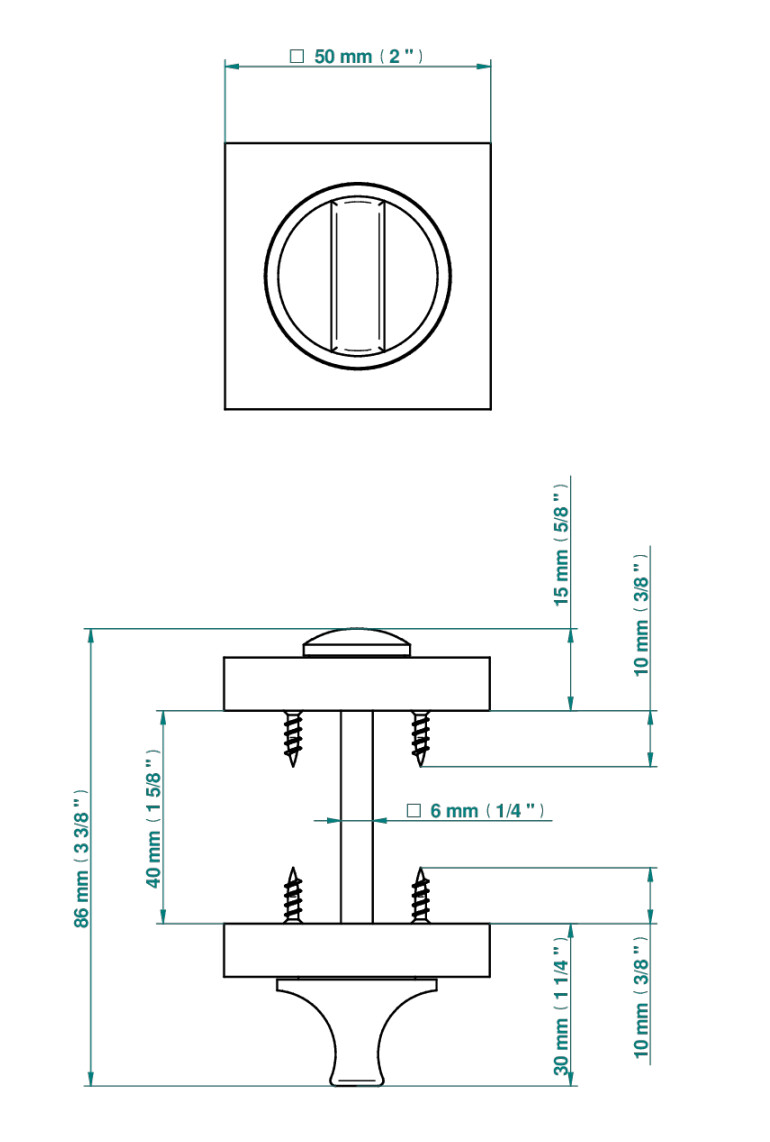 Ensemble condamnation / décondamnation PVD doré THG Paris - Collection "Genève" — vue 2