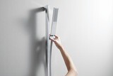 Pulsify E Set de douche 100 1jet EcoSmart avec barre de douche 65 cm