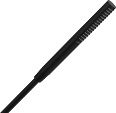 Douchette à main Hansgrohe Pulsify S 100 Tube 1 jet EcoSmart en noir mat