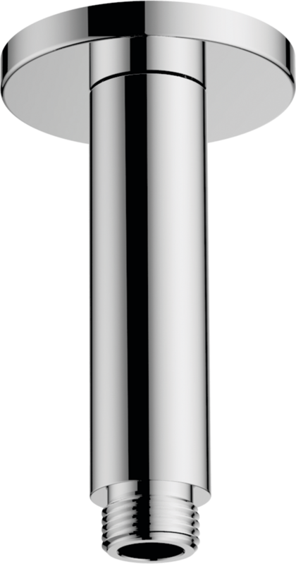 Bras de douche plafonné Hansgrohe Vernis Blend 100 mm avec rosace ronde