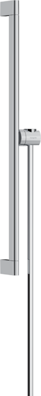 Barre de douche Hansgrohe Unica S Puro, avec support de douchette et flexible Isiflex 160 cm