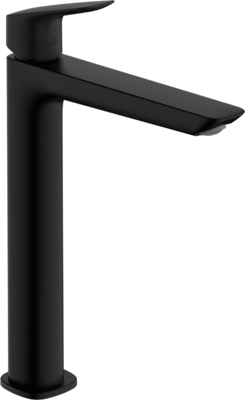 Mitigeur de lavabo Hansgrohe Logis Fine 240 avec tirette et vidage en noir mat