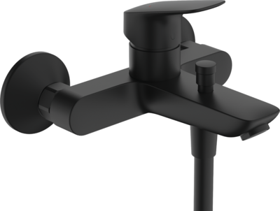 Mitigeur de bain / douche Hansgrohe Logis en noir mat
