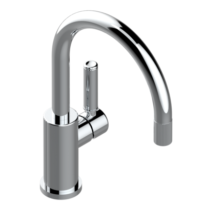 Mitigeur de lavabo monotrou  THG 145 avec vidage - Collection "Estrela à manettes"