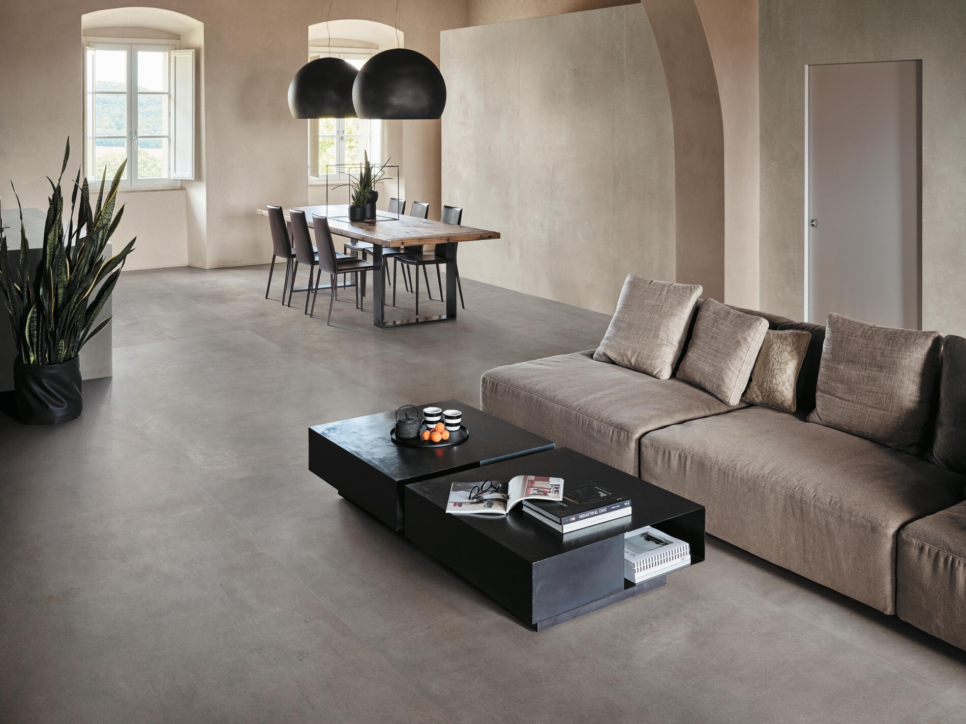 Grès cérame Boost Grey mat 120 x 120 cm - Atlas Concorde - 2ème choix - vue 3