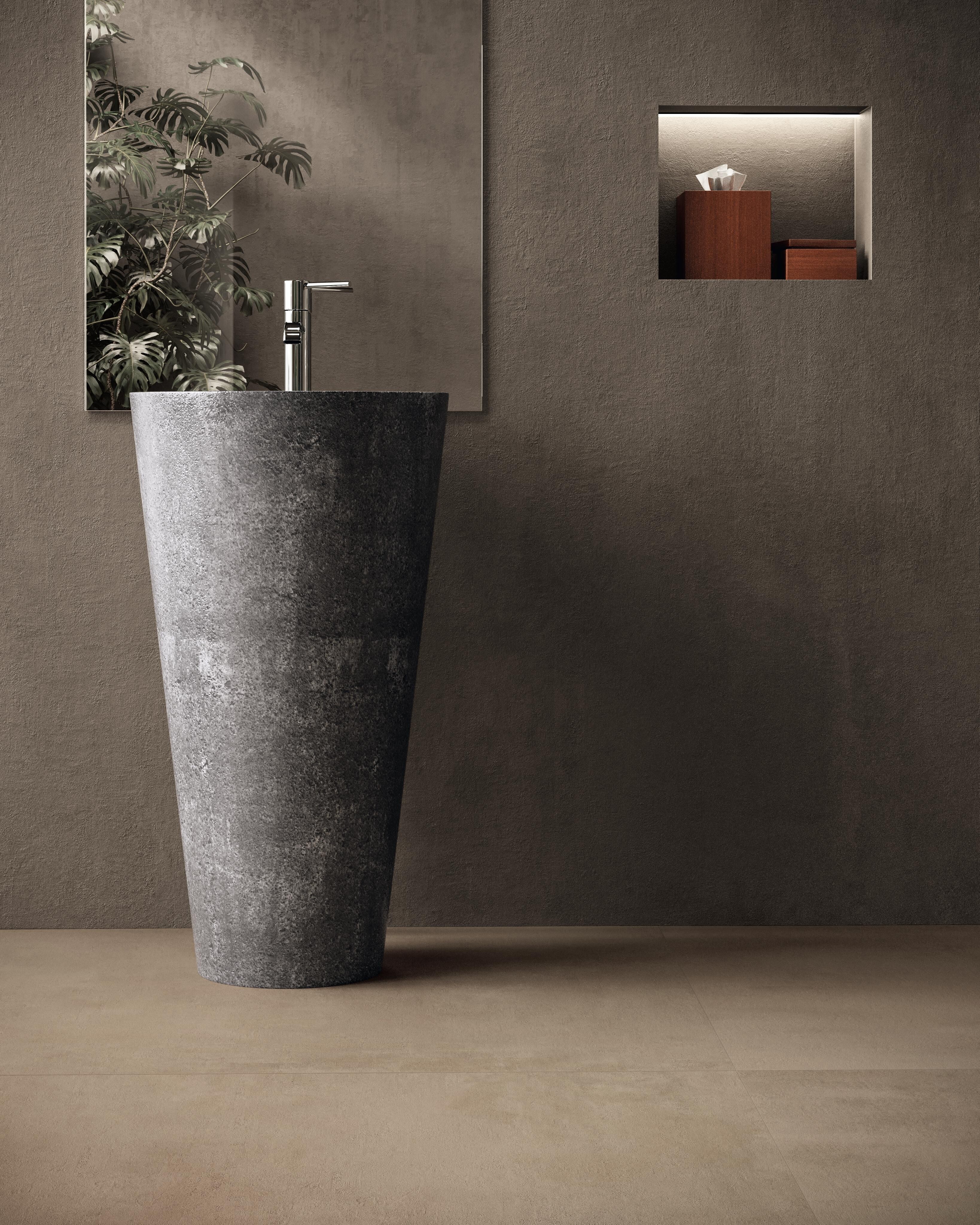 Grès cérame Boost Pro Taupe mat 120 x 278 cm - Atlas Concorde - vue 6