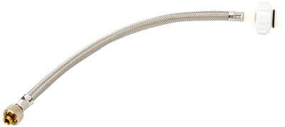 Flexible metal braided hose for concealed Geberit Sigma 12 cm, Delta, and Twinline tank