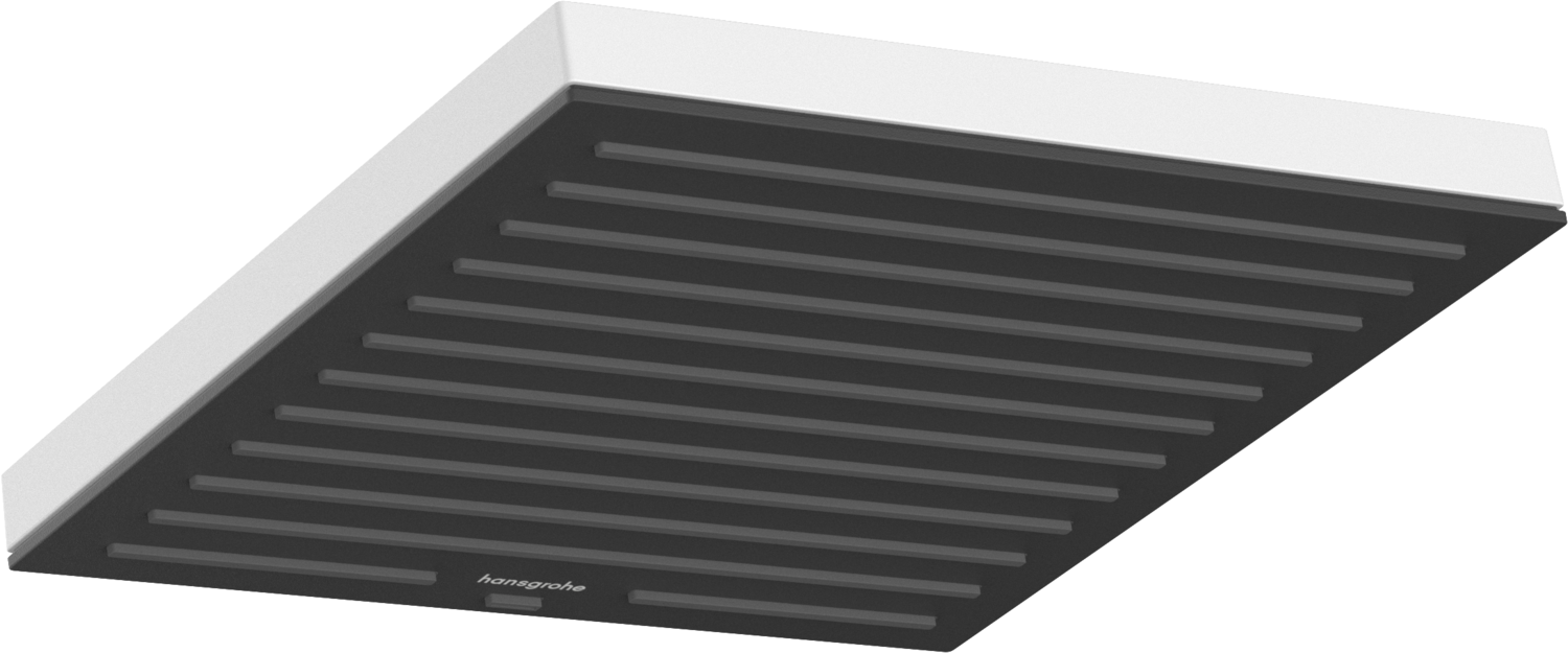 Douche de tête Hansgrohe Pulsify E 260 1 jet EcoSmart en blanc mat