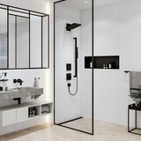 Pulsify E Douche de tête 260 2jet avec raccord mural