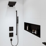 Pulsify E Douche de tête 260 2jet avec raccord mural