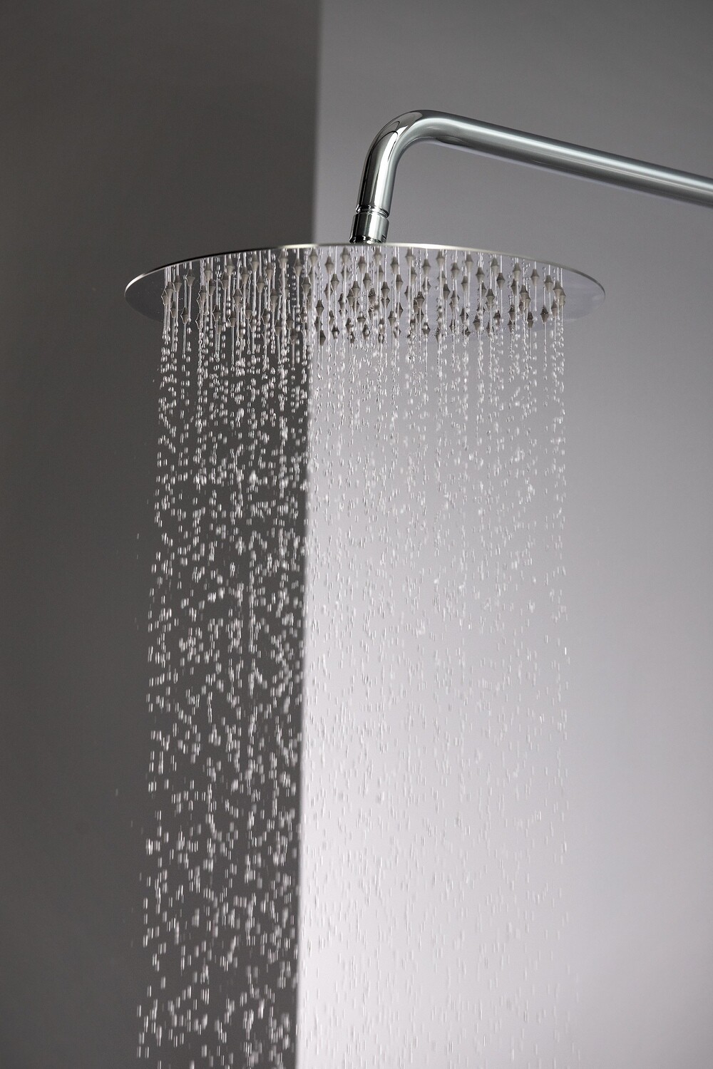 Round Shower Head Deante Floks 300 in Chrome