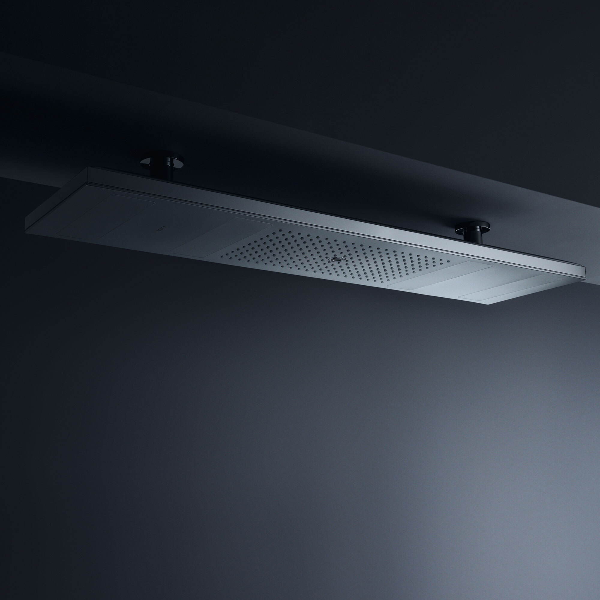 Douche de tête Axor ShowerSolutions 1200 avec éclairage, 4 jets avec raccord au plafond - vue 3