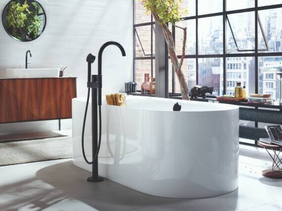 Mitigeurs de baignoire sur pied