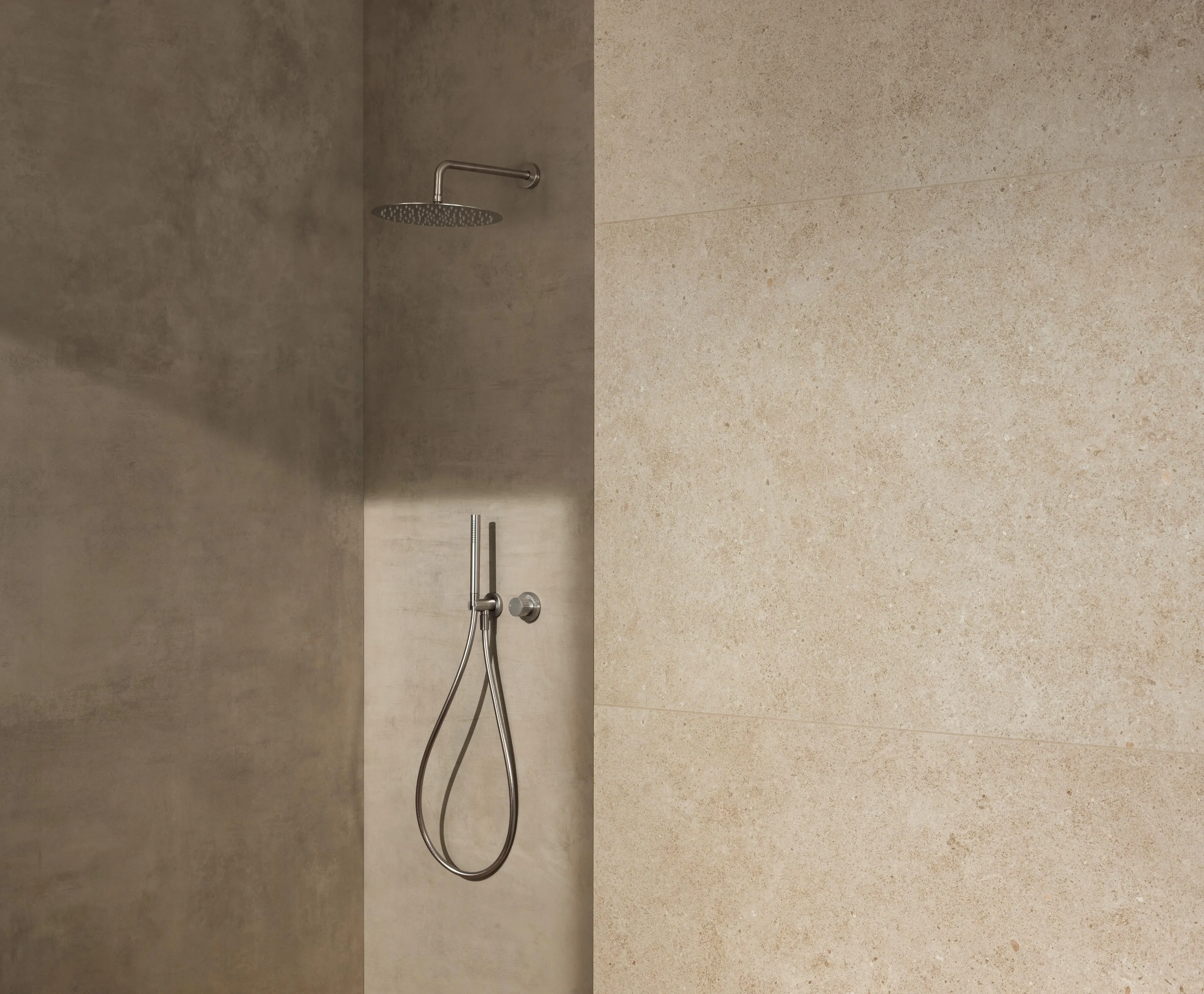 Grès cérame Boost Stone Ivory mat 120 x 278 cm - Atlas Concorde - vue 2