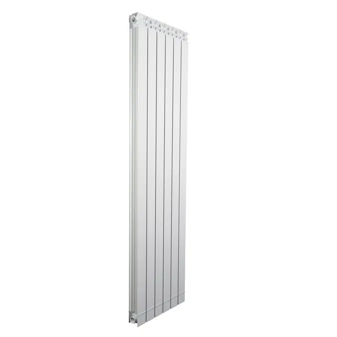 Elément de radiateur décoratif en aluminium moulé Fondital GARDA Dual (entraxe 160 / profondeur 80 cm)