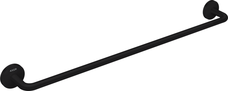 Porte-serviettes AXOR Universel Circulaire en noir mat