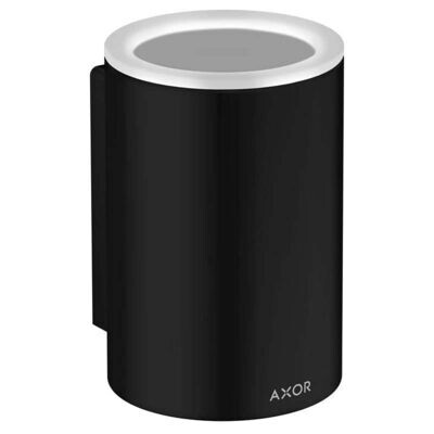 Porte-brosse à dents AXOR Universel Circulaire en noir mat