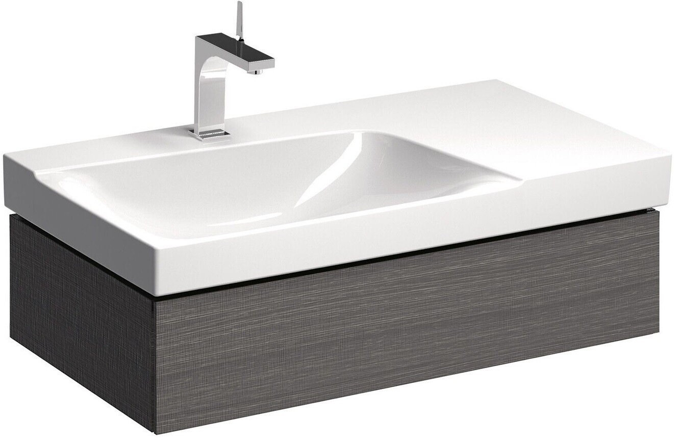 Meuble de salle de bains à un tiroir pour lavabo Geberit Xeno² 90 cm