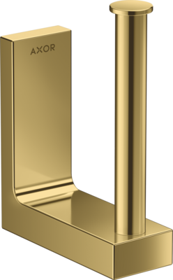 Porte-rouleau WC Axor universel  Rectangulaire en doré poli