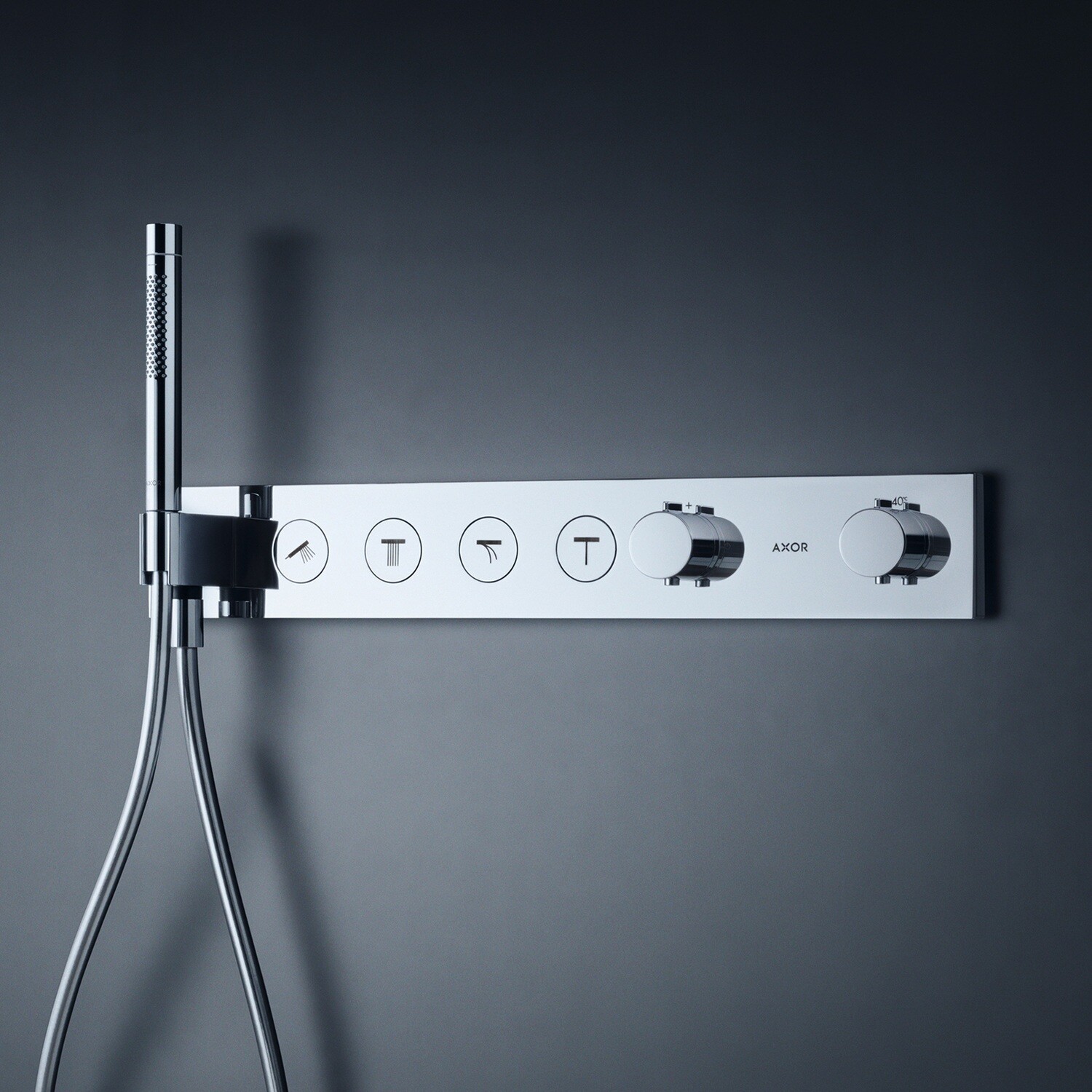 Module thermostatique encastré Axor ShowerSolutions avec 4 fonctions — vue 2