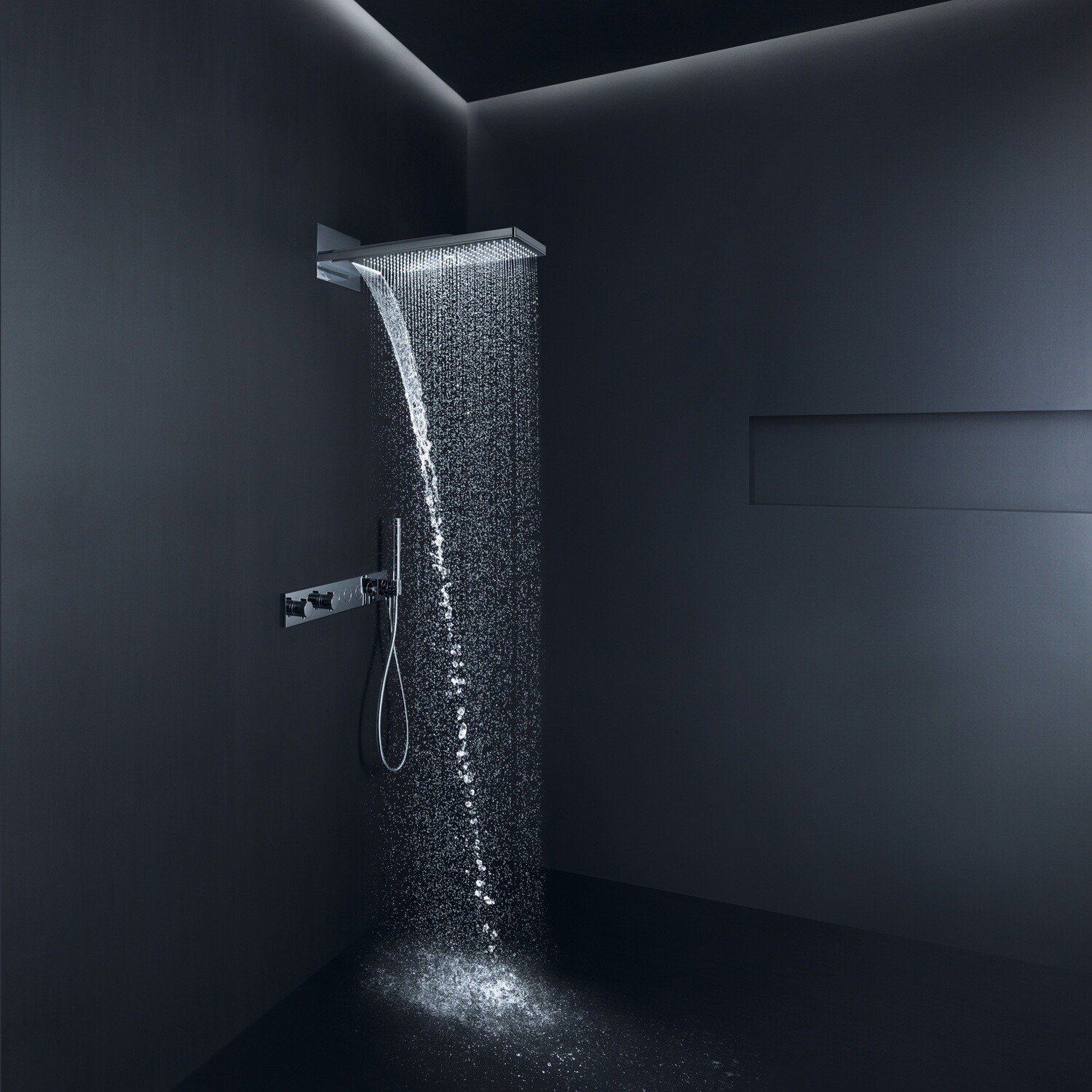 Module thermostatique encastré Axor ShowerSolutions avec 4 fonctions — vue 3