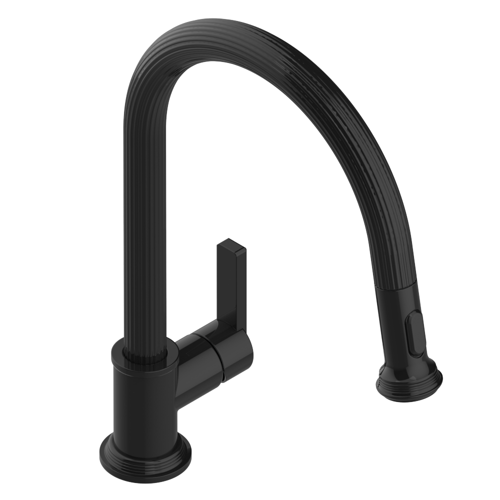 Mitigeur de cuisine THG 191 insert Onyx avec douchette extractible