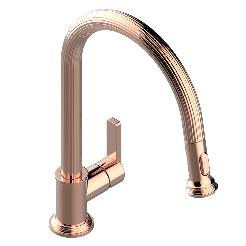 Mitigeur de cuisine THG 191 insert Onyx avec douchette extractible — vue 3