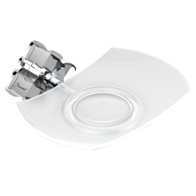 Porte-savon THG - Collection &quot;Pétale de Cristal Clair&quot;