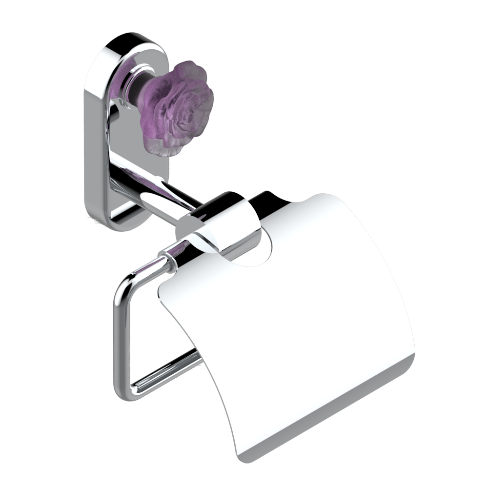 Porte-rouleau avec couvercle THG Paris - Collection "Rose" - vue 8