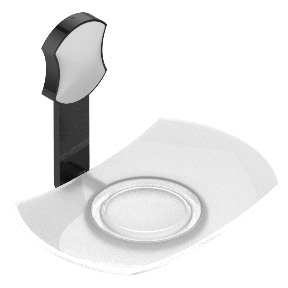 Porte-savon THG - Collection "Infini porcelaine blanche" — vue 2