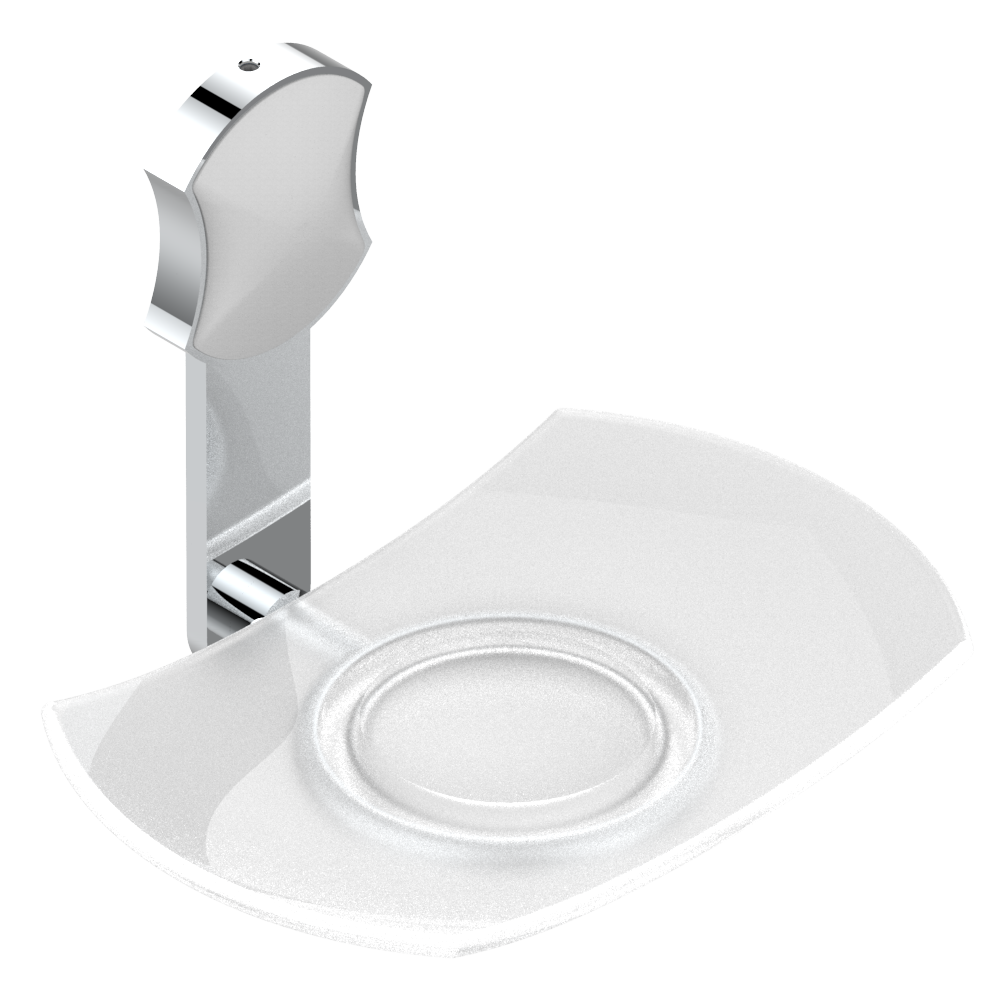 Porte-savon THG - Collection &quot;Infini porcelaine blanche&quot;