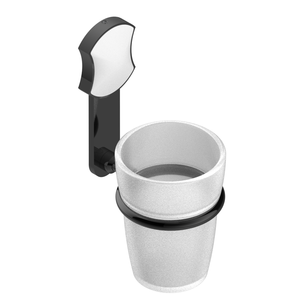 Porte-brosse à dents THG - Collection "Infini porcelaine blanche" — vue 2