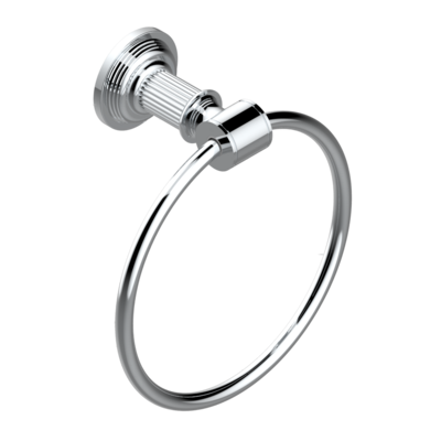 Anneau porte-serviette THG - Collection &quot;Grand Central manette métal&quot;