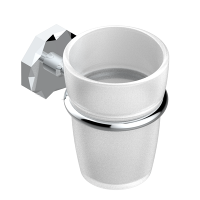 Porte-brosse à dents THG - Collection &quot;Nihal porcelaine bleue&quot;