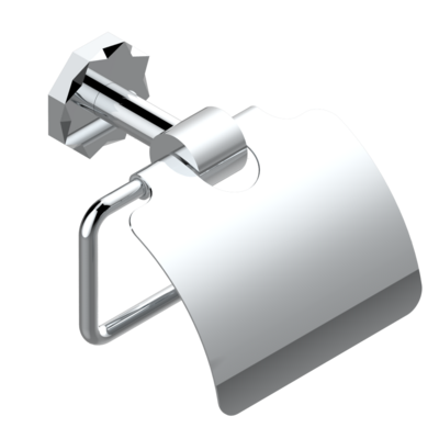 Porte-rouleau avec couvercle THG - Collection &quot;Nihal porcelaine bleue&quot;