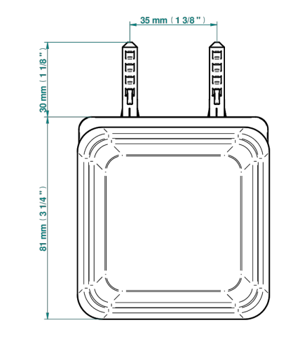 Porte-brosse à dents THG - Collection "Soho" — vue 4