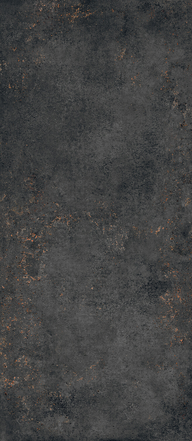 Grès cérame Tagina effet métal Titanium mat 60 x 120 cm, rectifié (épaisseur 2 cm)