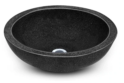 Bol à poser Opera 50 cm granité noir