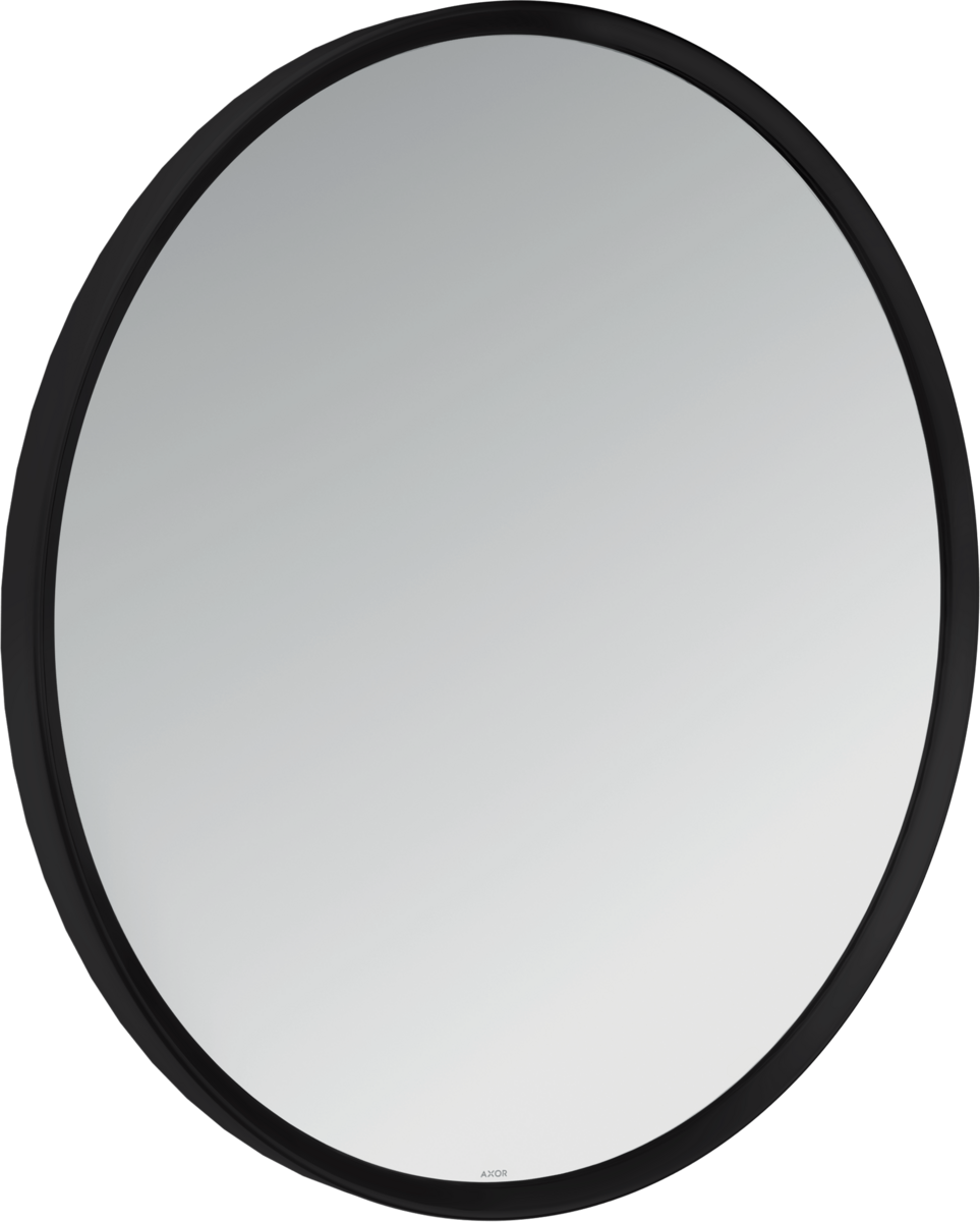 Miroir Axor Universel Circulaire en noir mat