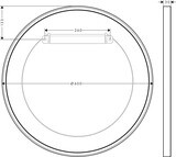 AXOR Universal Circular Miroir mural